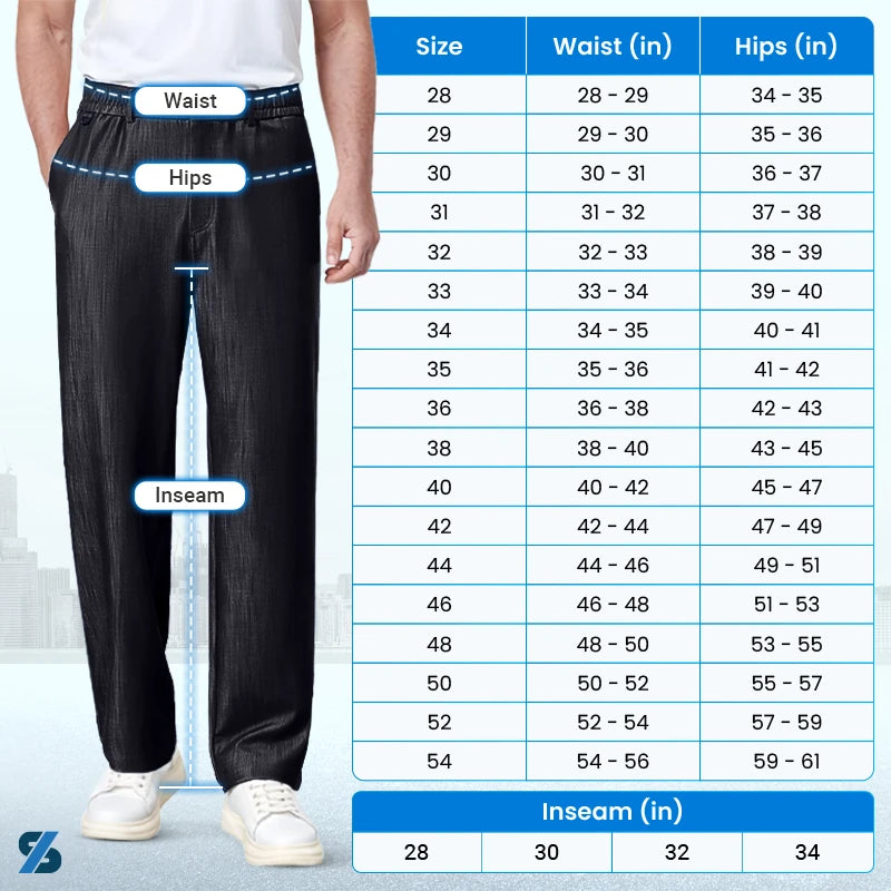 IceStrider - Men's Super Stretch Loose Fit Casual Pants