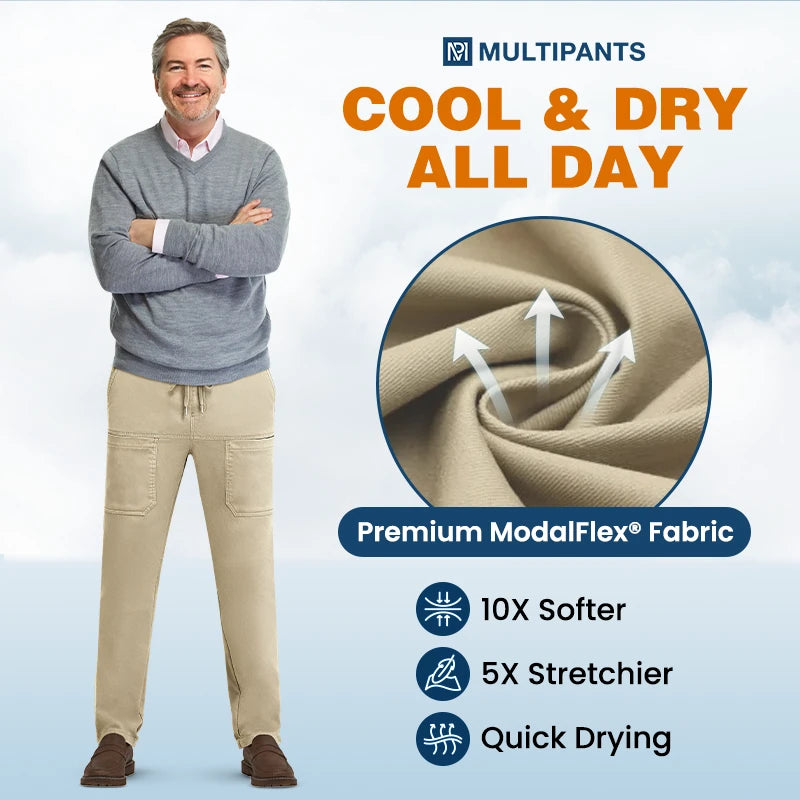 MultiPants - Utility Stretch Cargo Pants (UP TO 70% OFF TODAY)