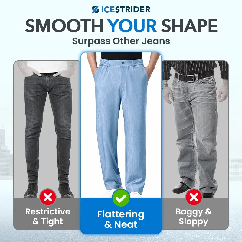 IceStrider - Men's Super Stretch Loose Fit Casual Pants