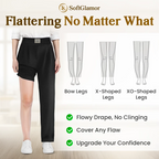 SoftGlamor - Women's Ultra Soft Perfect Drape Pull-On Pants