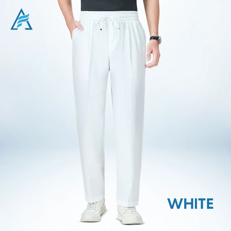 AirFlexion Pull On Ice Silk Comfort Everyday Pants