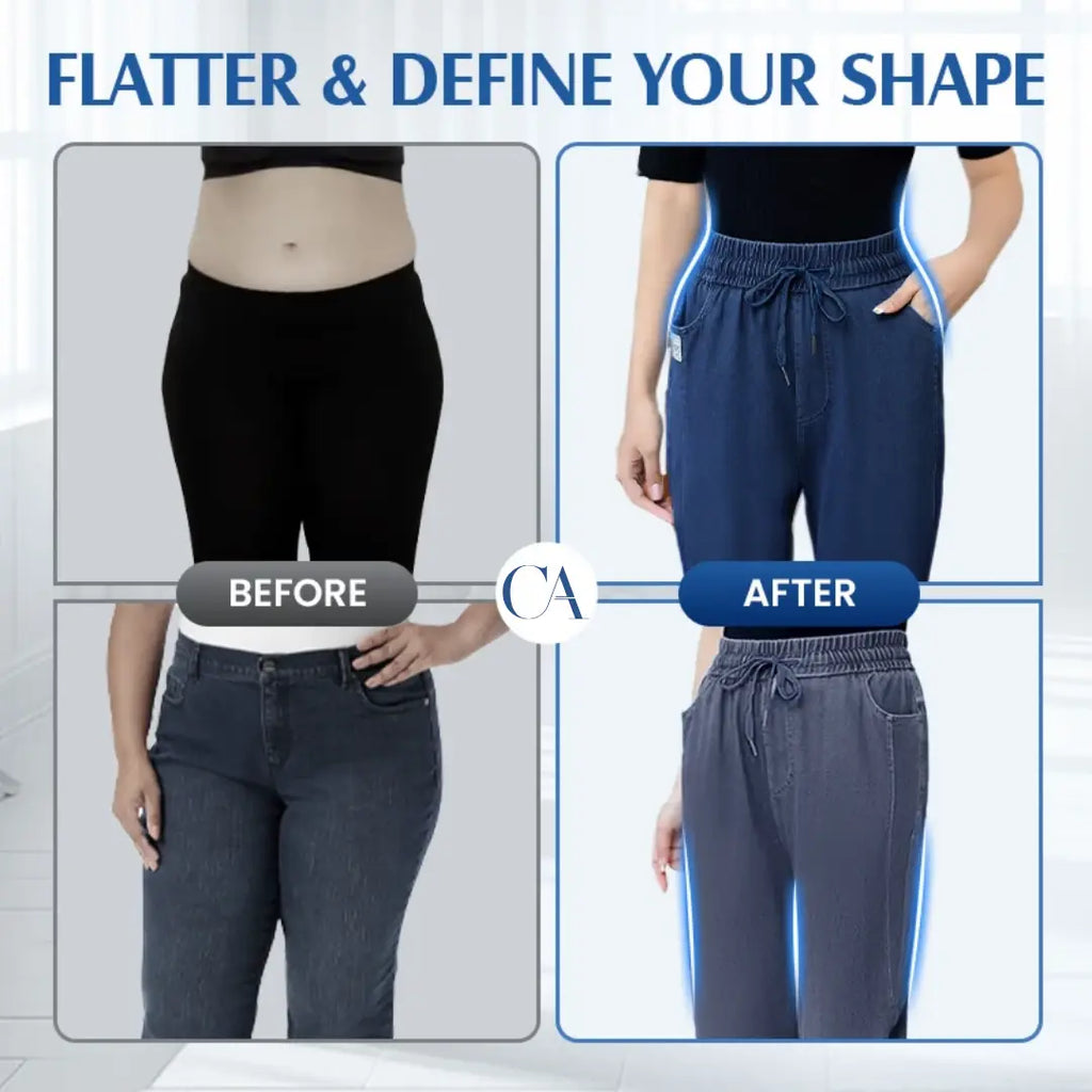 ComfiActive - LAST DAY 70% OFF - High Waist Ultra-Stretch Mom Jeans