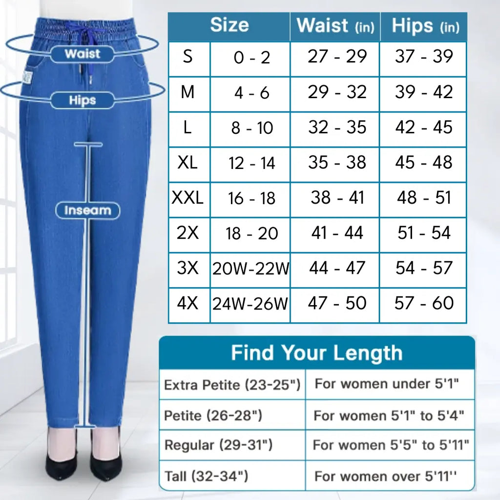 ComfiActive - LAST DAY 70% OFF - High Waist Ultra-Stretch Mom Jeans