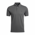 Áo polo xám than Charcoal Pro nhìn từ phía trước