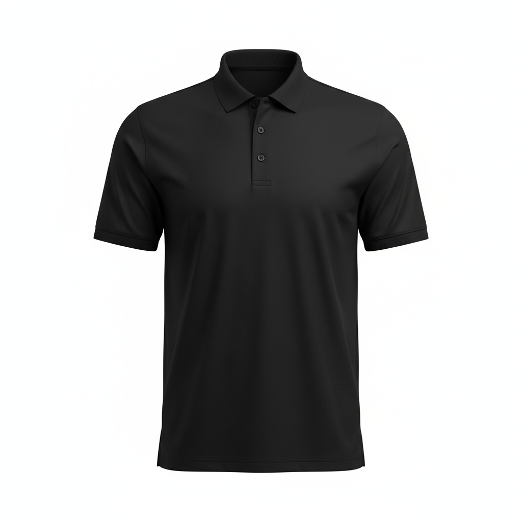 Performance Stretch Polo - White Background Hero
