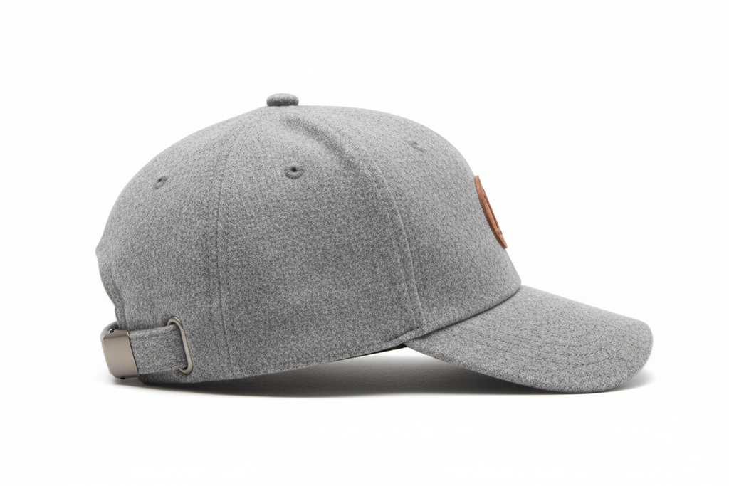 Classic Wool Baseball Cap - Studio Side View