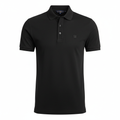 Áo polo đen Black Premium nhìn từ phía trước