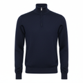 Merino Quarter-Zip Pullover - White Background Hero