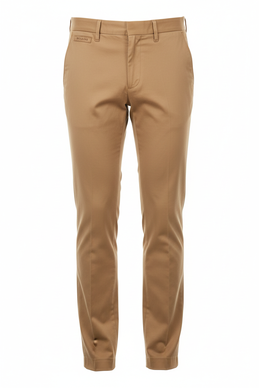 Premium Chino Trousers - Studio Front View