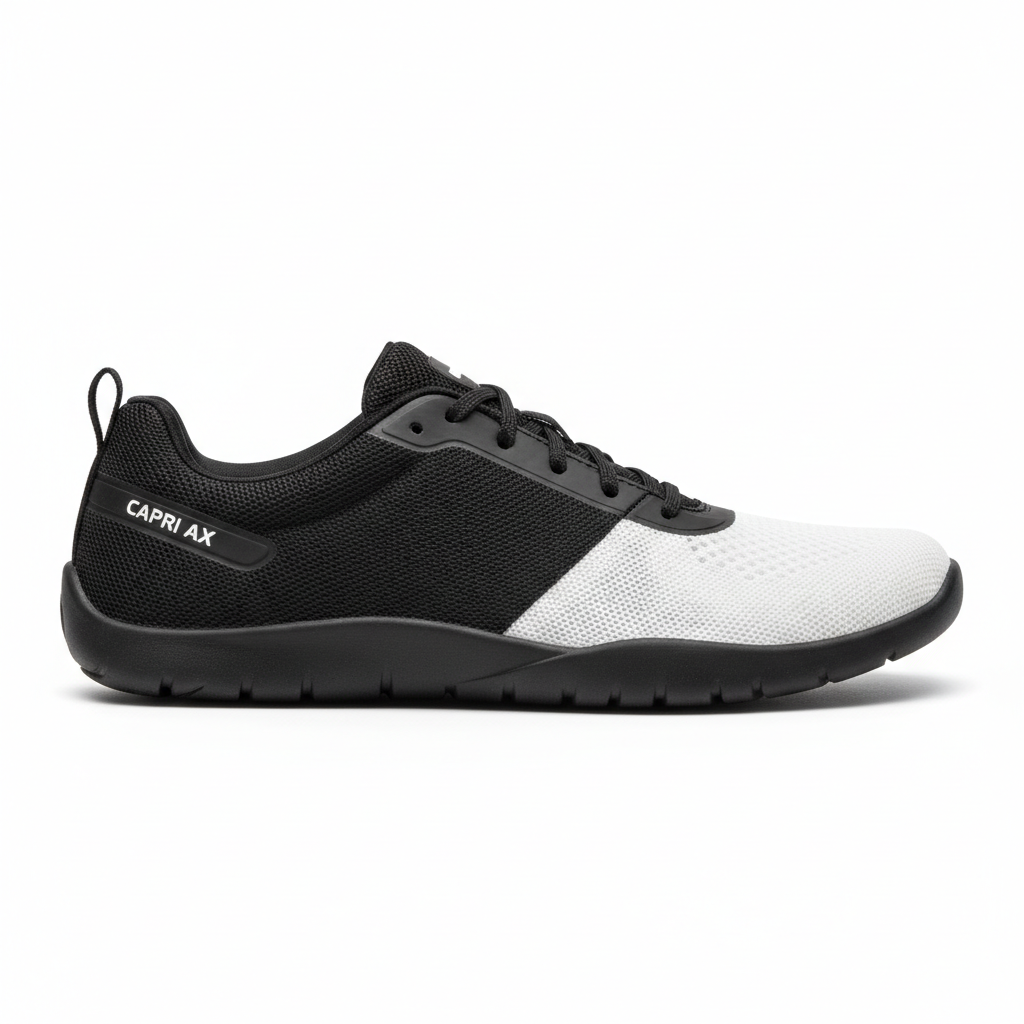 Capri AX premium barefoot shoe side view