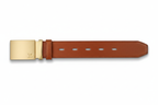 Premium Leather Belt - Studio View