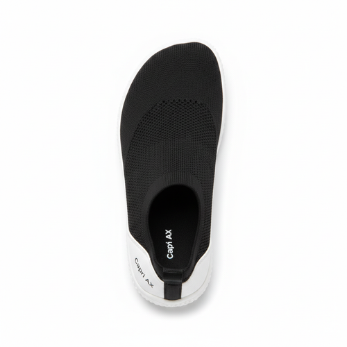 Capri AX barefoot shoe top view