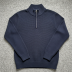 Merino Quarter-Zip Pullover - Flat Lay