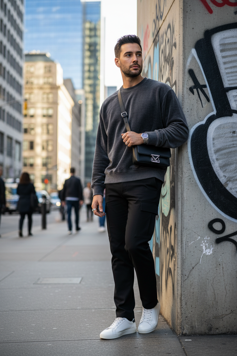 Luxury Crewneck Sweatshirt - Lifestyle