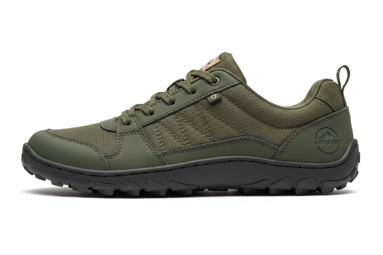 Trail Barefoot Sneaker - Studio Side View