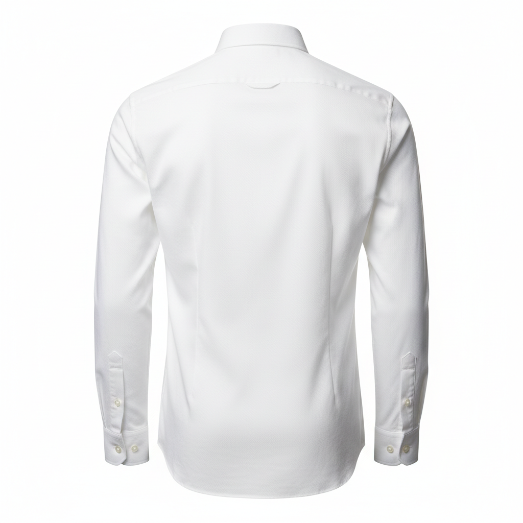 Oxford White Shirt back view