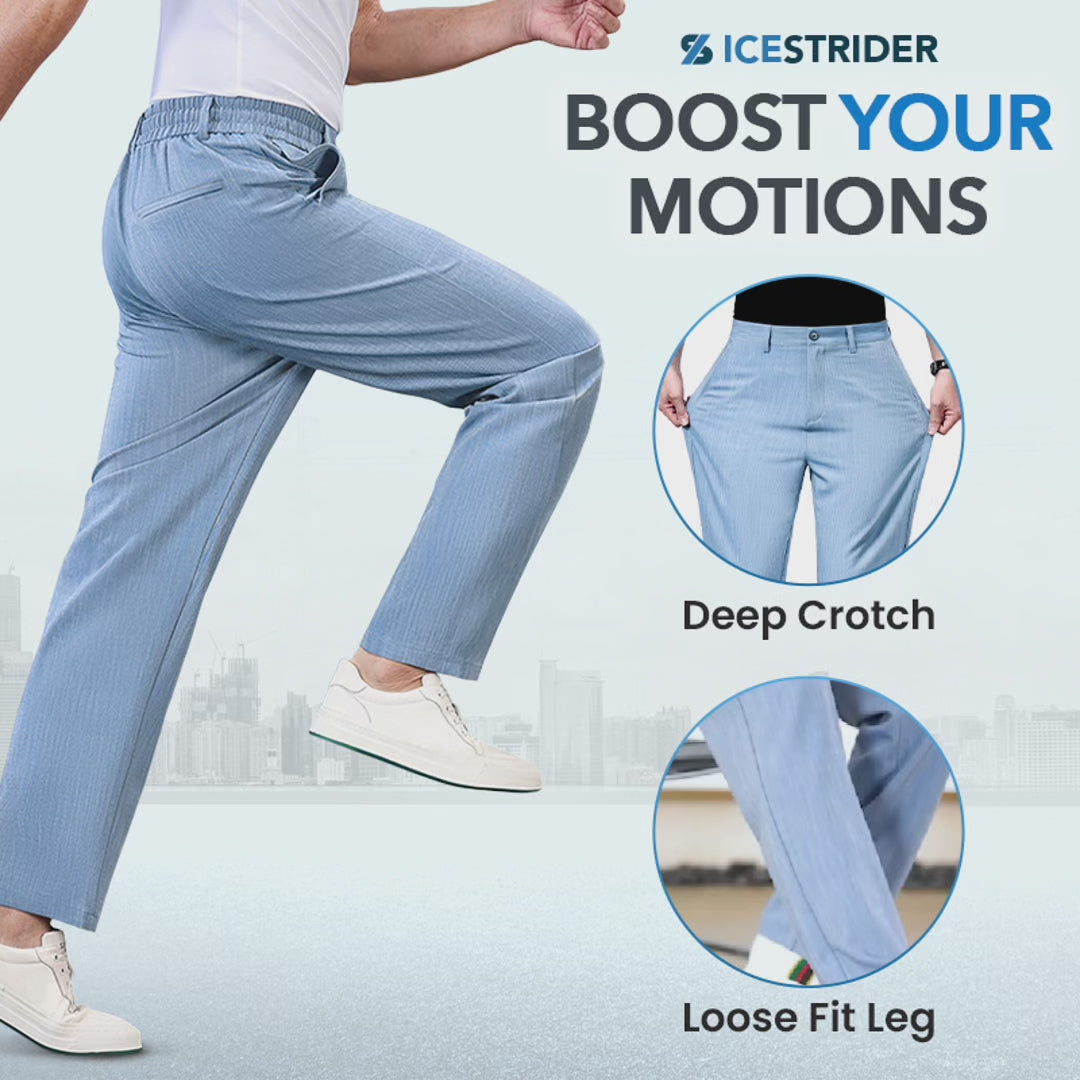 IceStrider - Men's Super Stretch Loose Fit Casual Pants