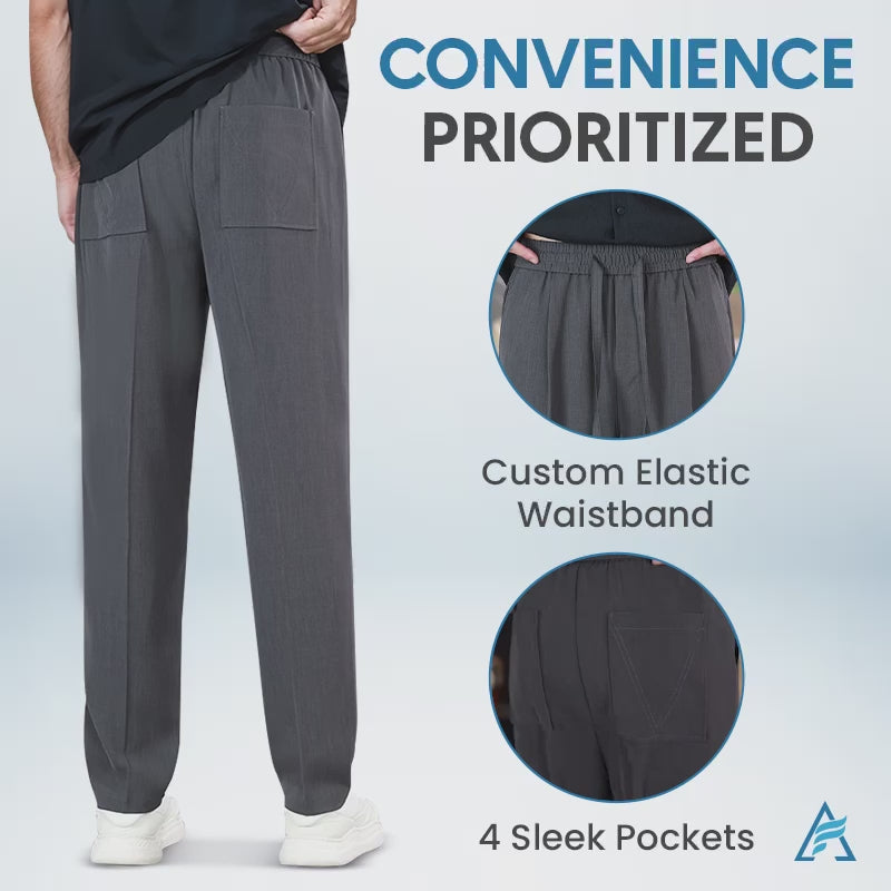 AirFlexion Pull On Ice Silk Comfort Everyday Pants