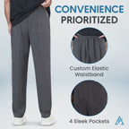 AirFlexion Pull On Ice Silk Comfort Everyday Pants