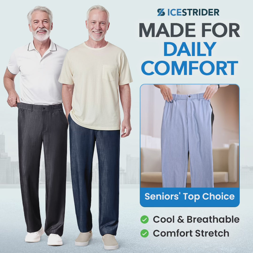 IceStrider - Men's Super Stretch Loose Fit Casual Pants