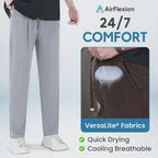 AirFlexion Pull On Ice Silk Comfort Everyday Pants
