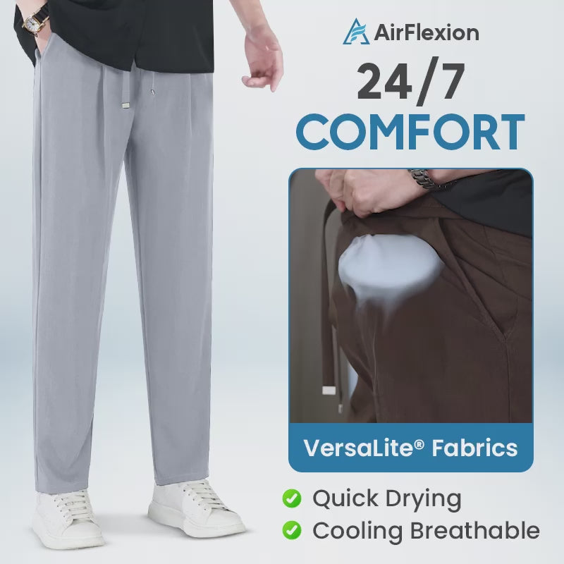 AirFlexion Pull On Ice Silk Comfort Everyday Pants