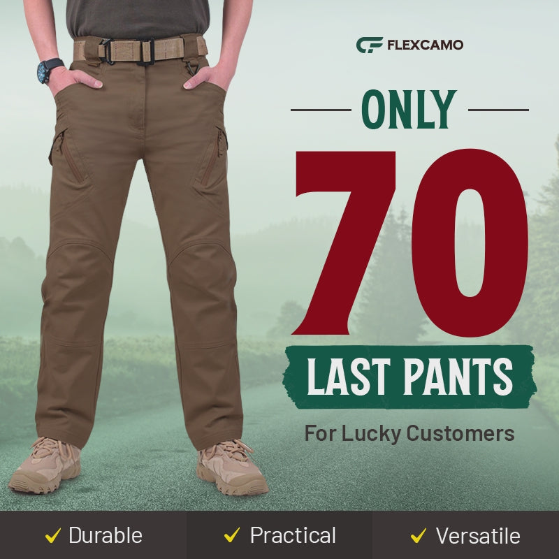 FlexCamo - Tactical Waterproof Pants