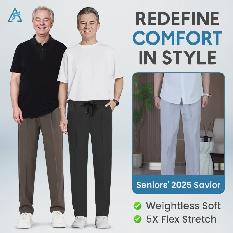 AirFlexion Pull On Ice Silk Comfort Everyday Pants