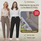 SoftGlamor - Women's Ultra Soft Perfect Drape Pull-On Pants