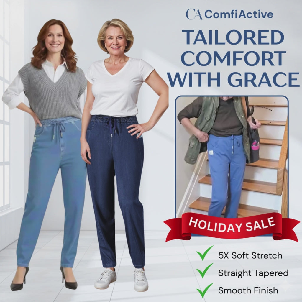 ComfiActive - LAST DAY 70% OFF - High Waist Ultra-Stretch Mom Jeans