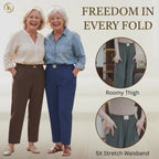 SoftGlamor - Women's Ultra Soft Perfect Drape Pull-On Pants